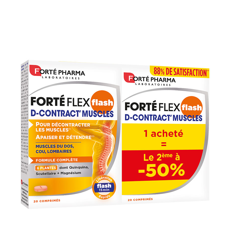 Forté Pharma Forté Flex Flash D-contract' Músculos 40 comprimidos