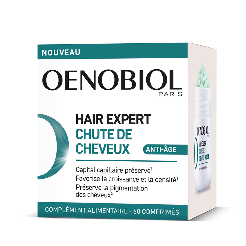 Oenobiol Hair Expert Anticaída del cabello por envejecimiento 60 comprimidos