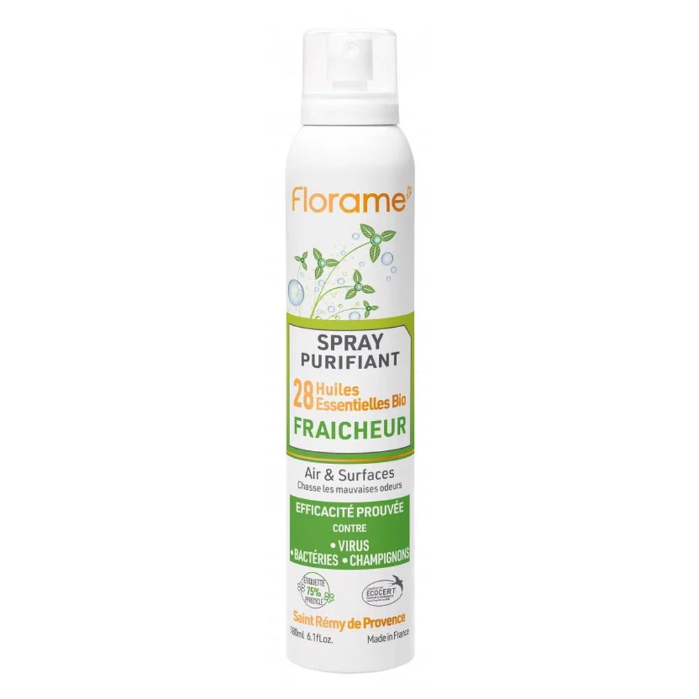Florame Spray purificante frescor para aire y superficies 180 ml