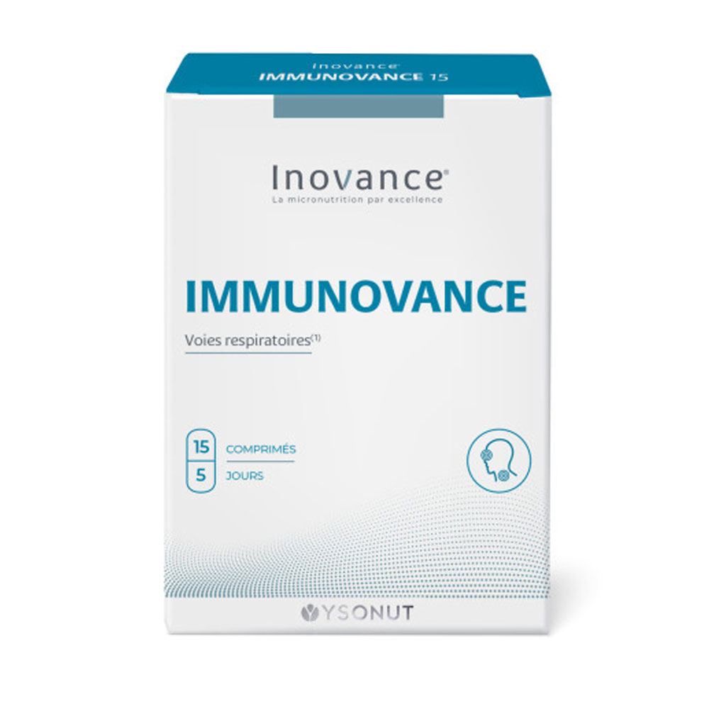Inovance Immunovance vías respiratorias 15 comprimidos