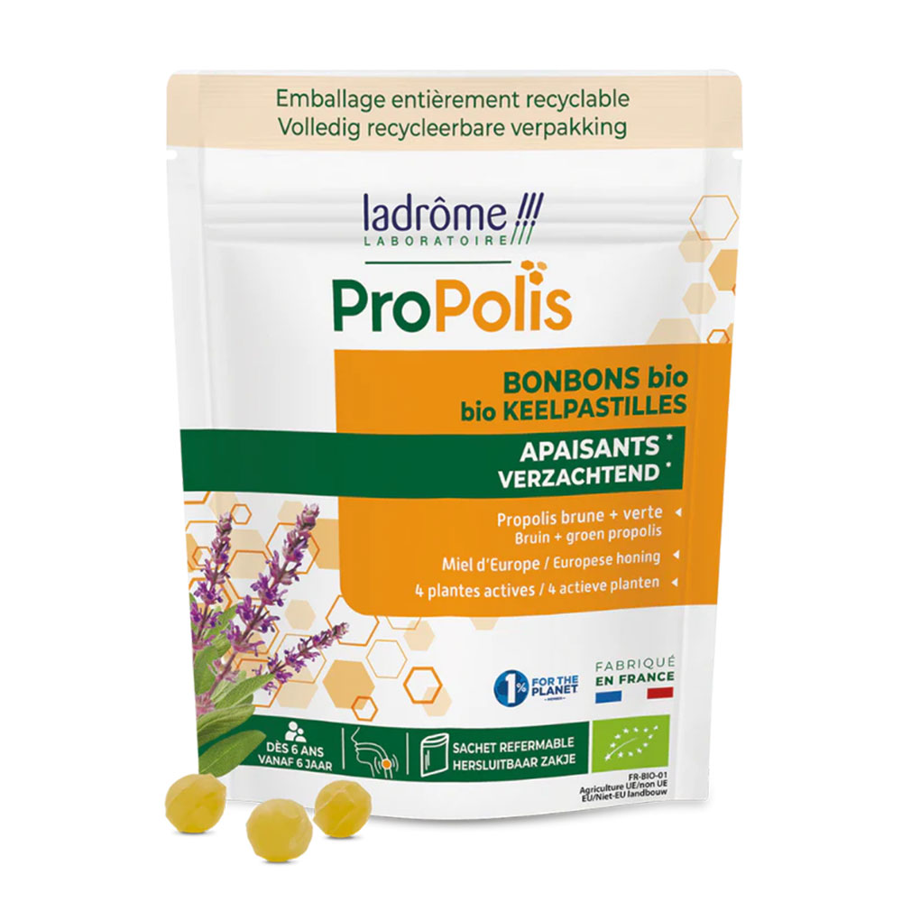 Ladrôme Propolis Caramelos bio 50 g