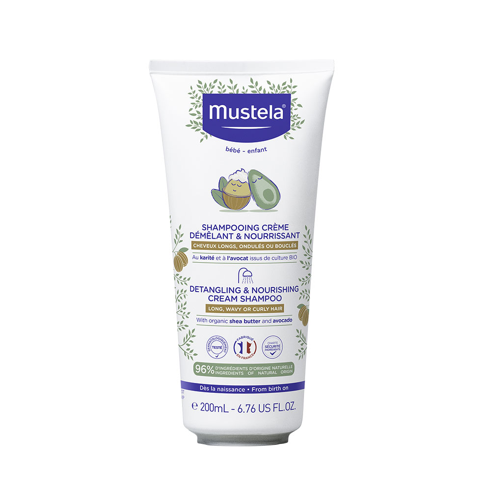 Mustela Champú crema desenredante y nutritivo 200 ml