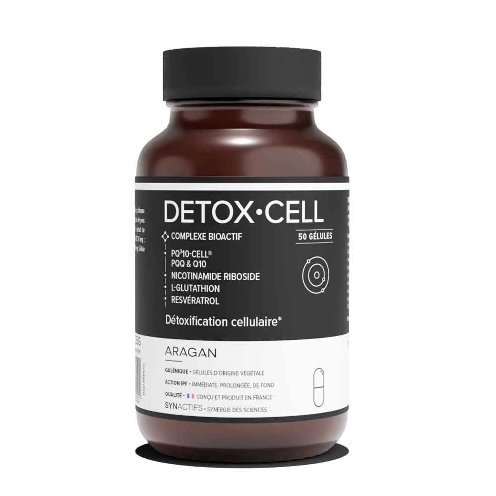 Aragan Detox PQ³10-CELL® Vitalidad celular 30 cápsulas