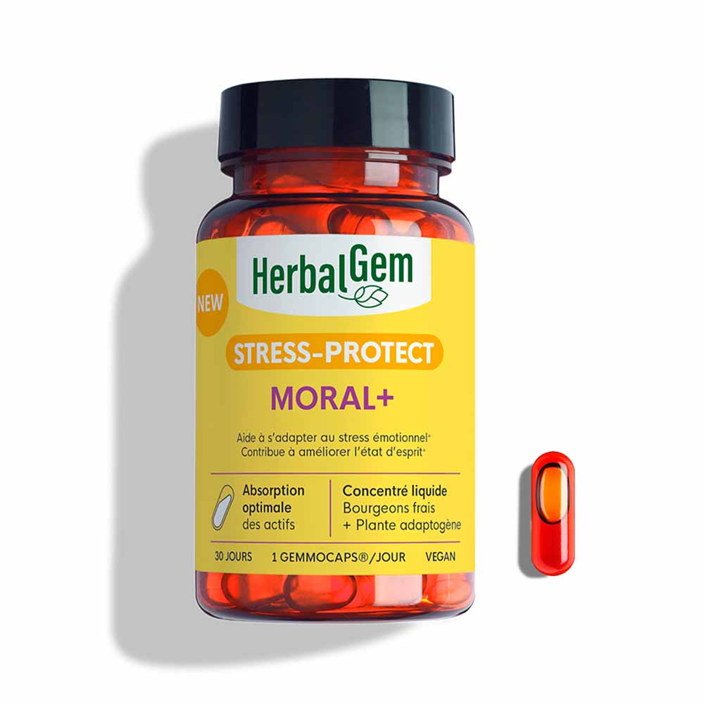 Herbalgem Gemmocaps Protect Moral+ Estrés emocional 30 cápsulas