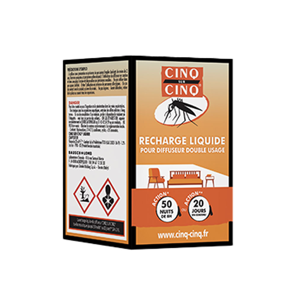 Cinq Sur Cinq Recarga líquida para difusor doble uso 35ml