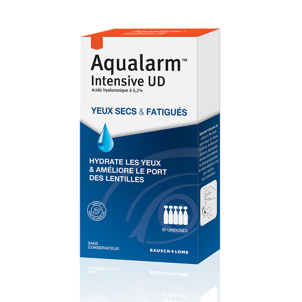 Bausch&Lomb Aqualarm Intensive Ud 30 Unidoses 15 ml
