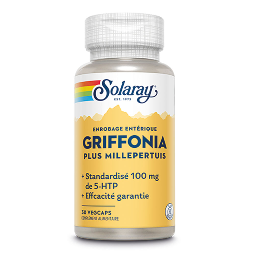 Solaray Griffonia plus hipérico 30 cápsulas
