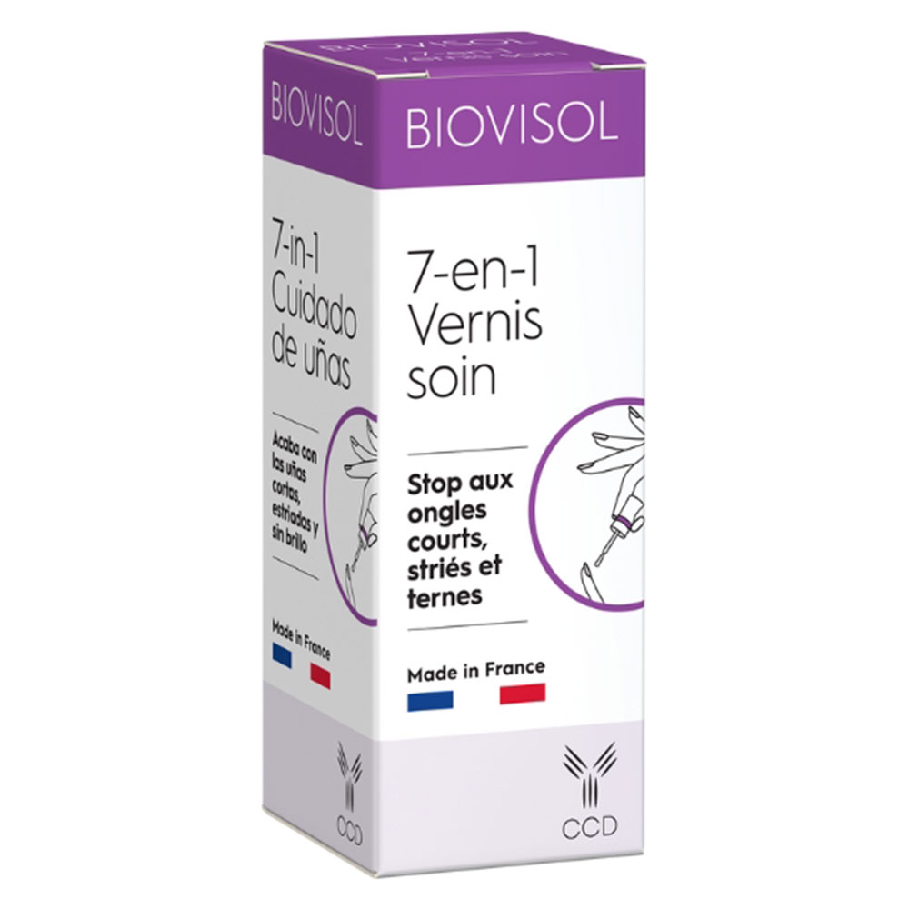 Biovisol Tratamiento completo 7 en 1 para uñas dañadas 10 ml