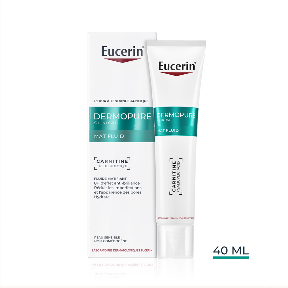 Eucerin Dermopure Crema matificante fluida para piel con imperfecciones 40 ml