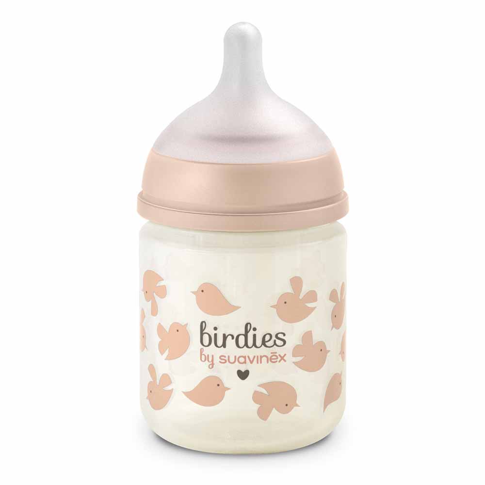 Suavinex SxPro Biberón de vidrio Flujo lento 120 ml