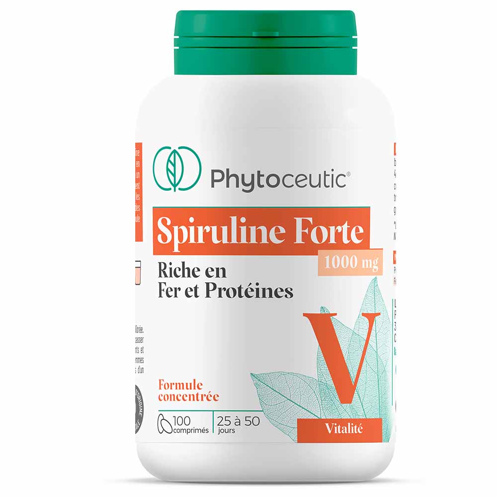 Phytoceutic Espirulina Forte 100 Comprimidos 1000 mg