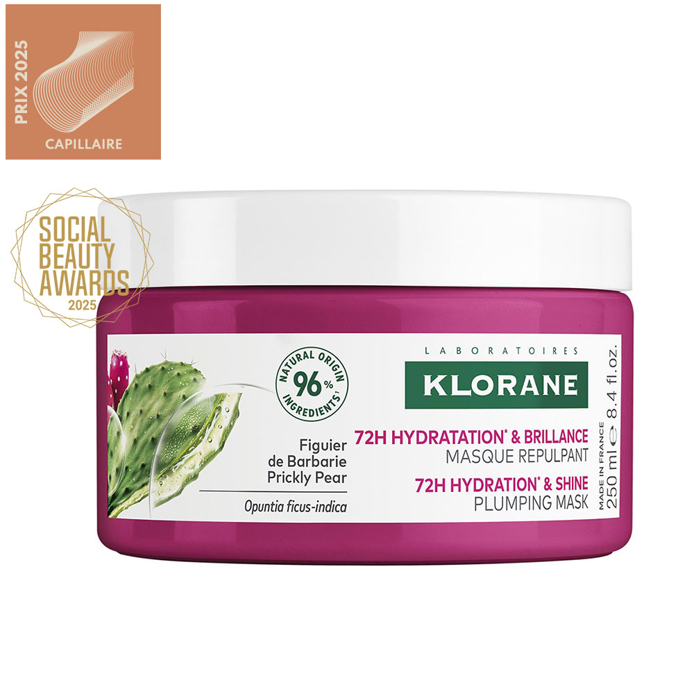Klorane Higuera Mascarilla Rellenadora 72h Hidratación y brillo 250 ml