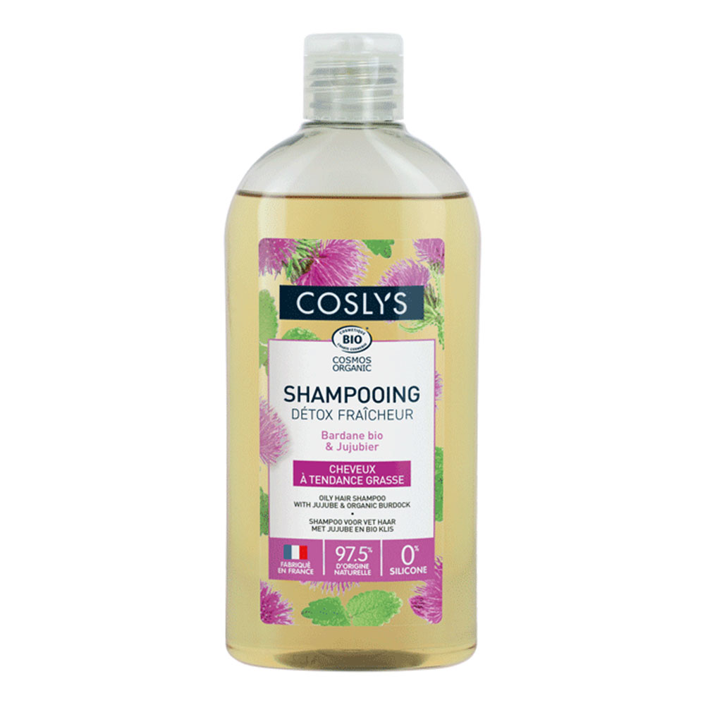 Coslys Champú Detox frescor Bio Cabello graso 250 ml