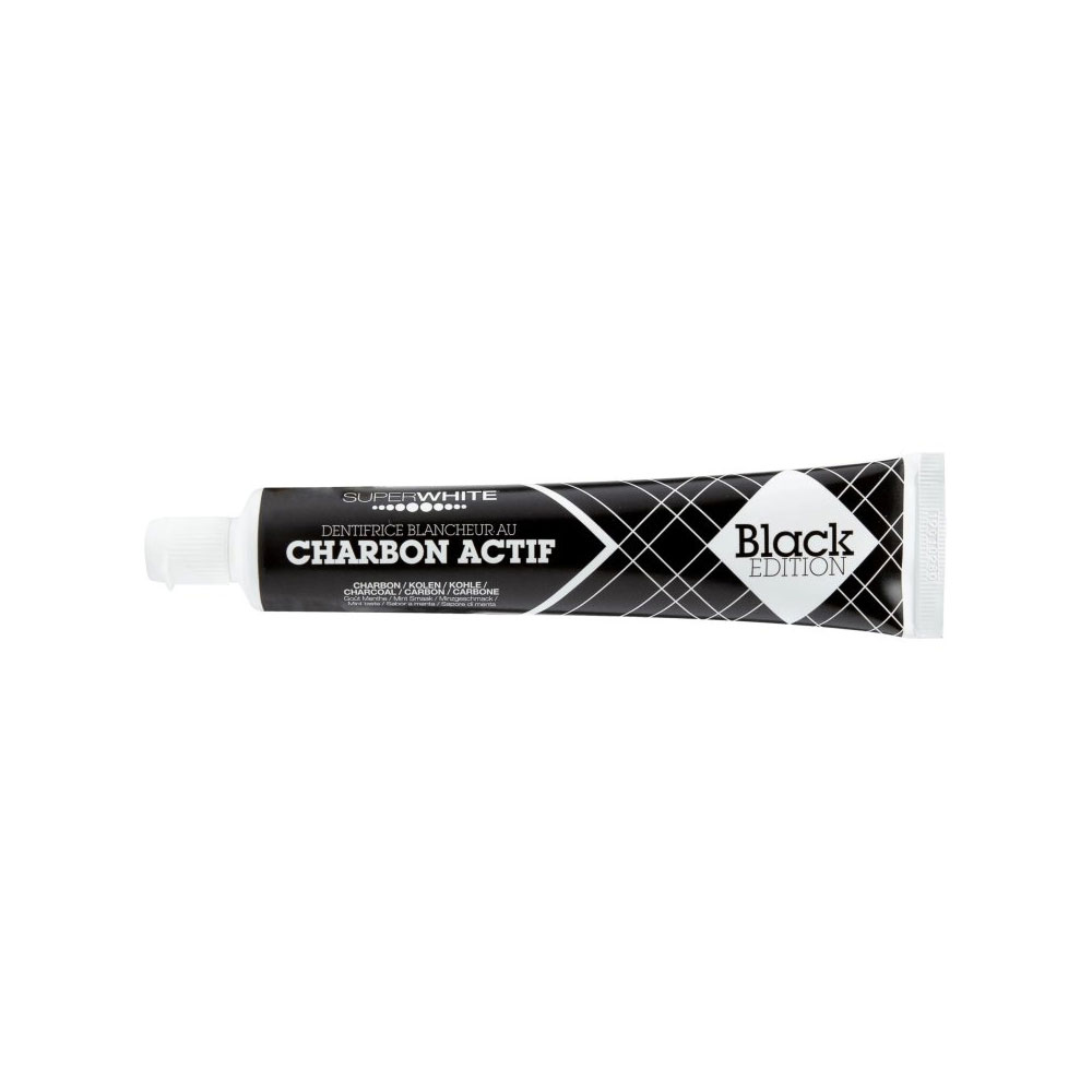 Superwhite Dentifrico Blanqueante Con Carbon Activo Black Edition 15ml
