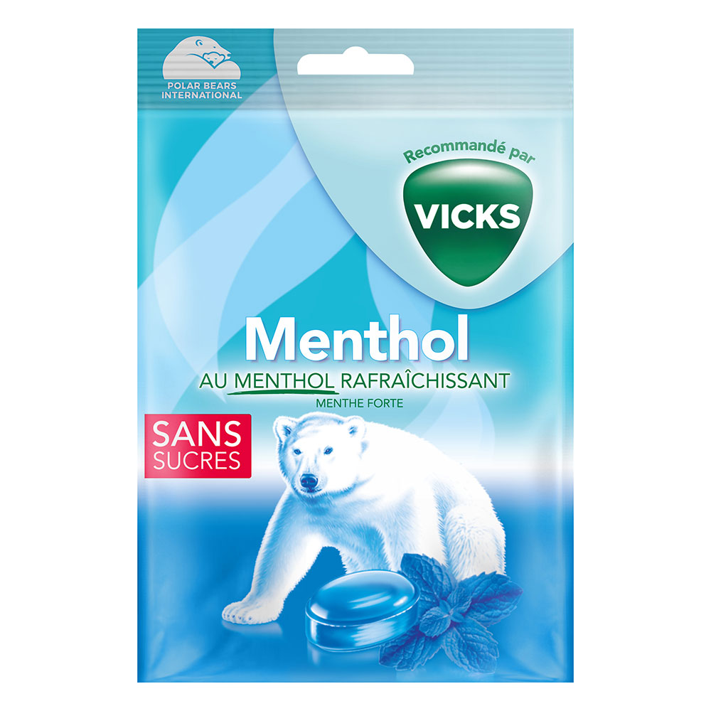 Vicks Caramelos mentolados 17 unidades