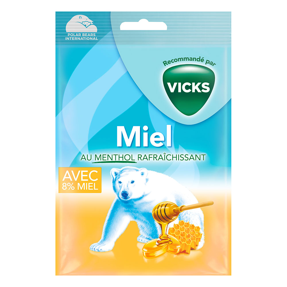 Vicks Caramelos miel x 17