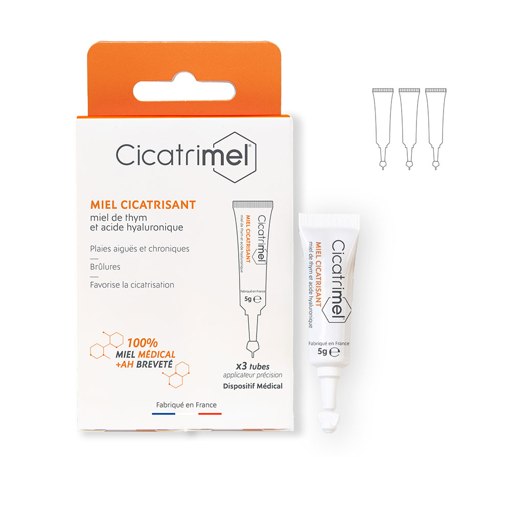 Alvadiem Cicatrimel Miel curativa x3 tubos