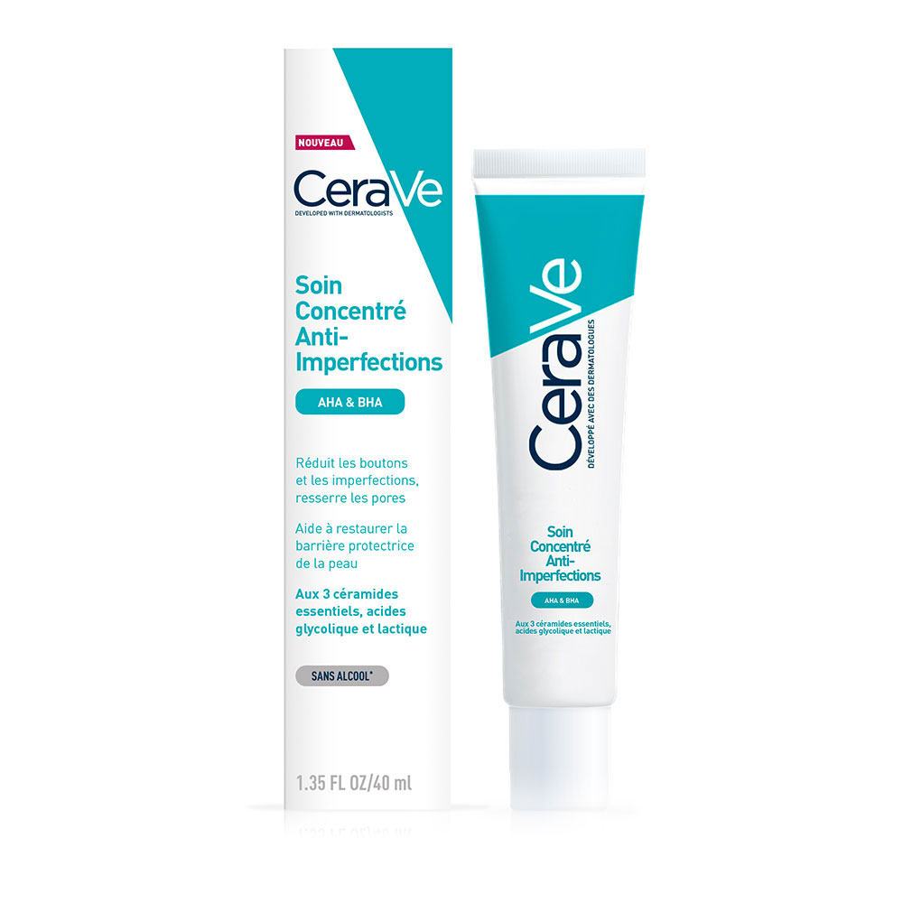 Cerave Face Tratamiento concentrado antiimperfecciones piel con imperfecciones y tendencia acnéica 40 ml