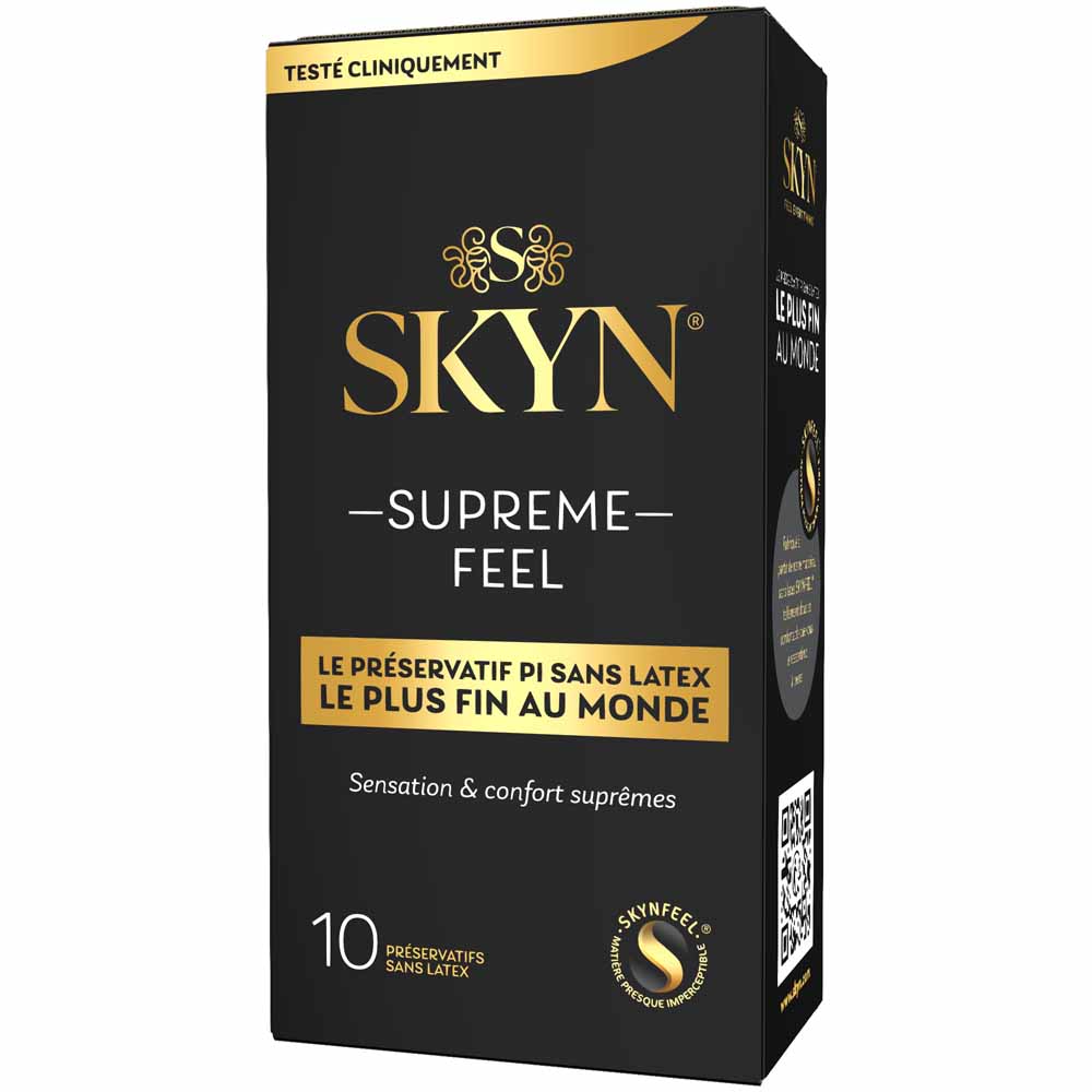 Skyn Supreme Feel Preservativos sin látex x10