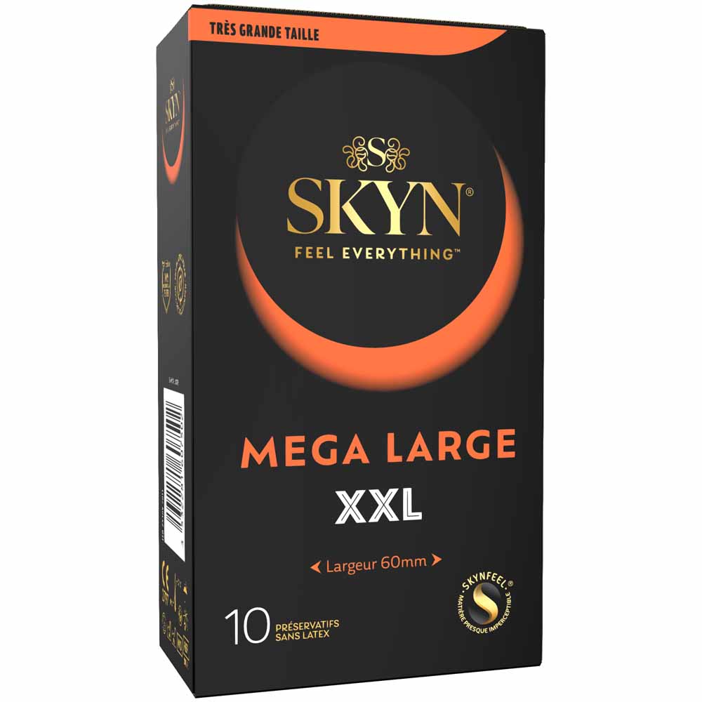 Skyn Mega Large Preservativos XXL Sin Látex x10