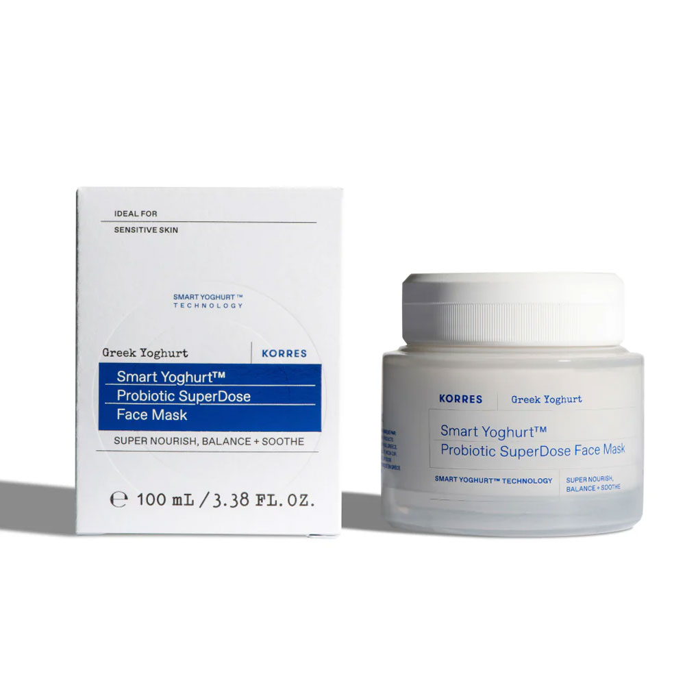 Korres Yogur griego Mascarilla facial Smart Yogur superdosis de probióticos 100 ml
