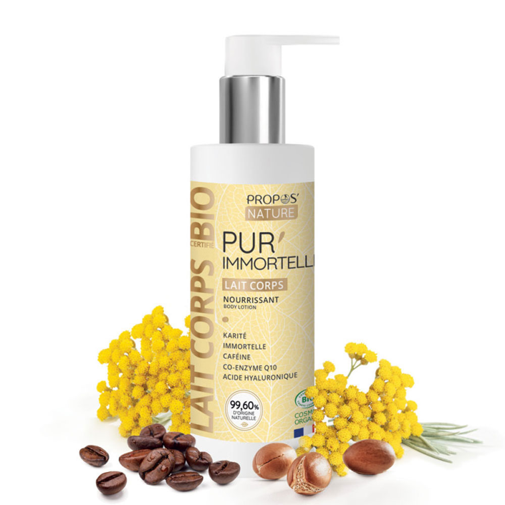 Propos'Nature Pur'Immortelle Leche corporal reafirmante Bio 200 ml