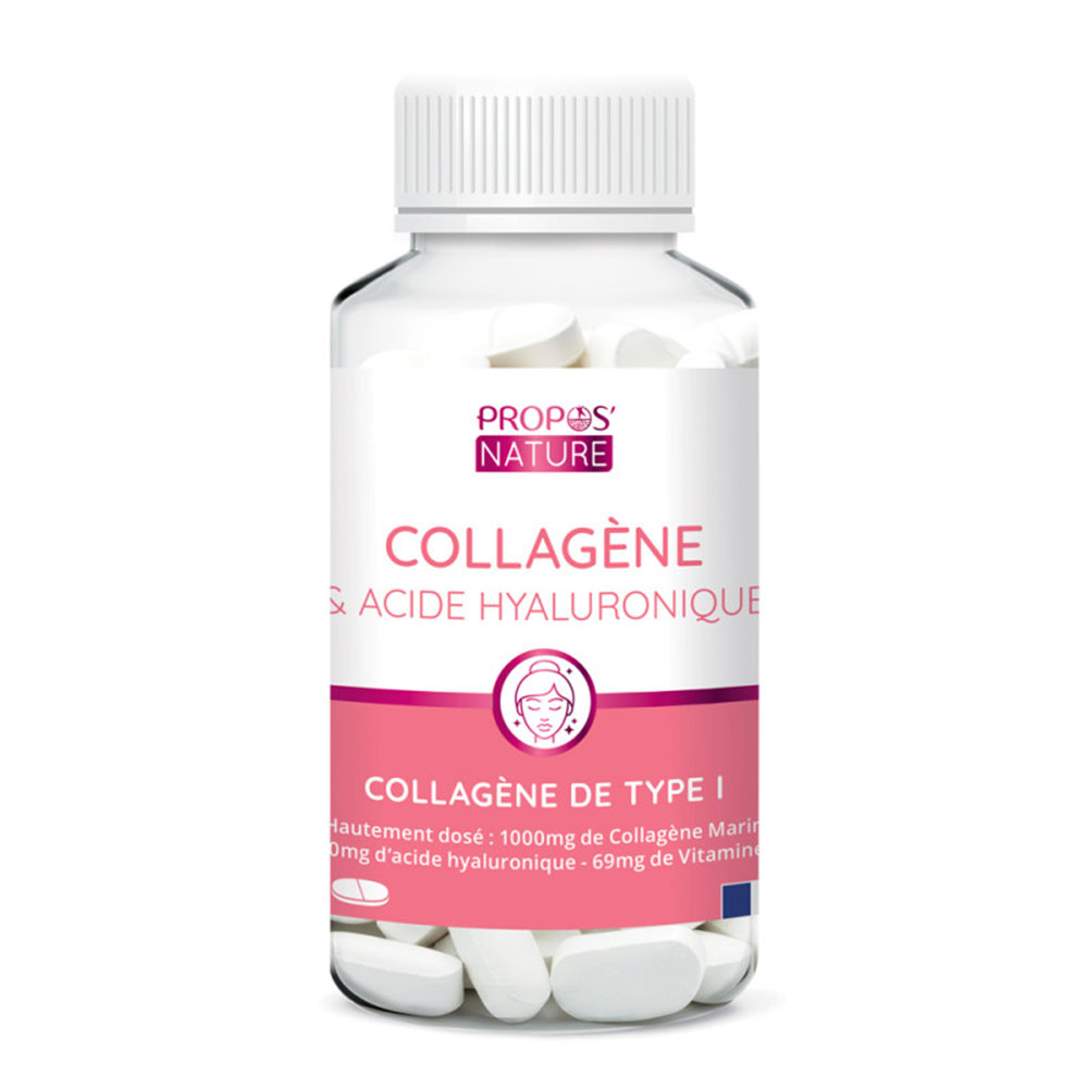 Propos'Nature Colágeno y ácido hialurónico 60 comprimidos