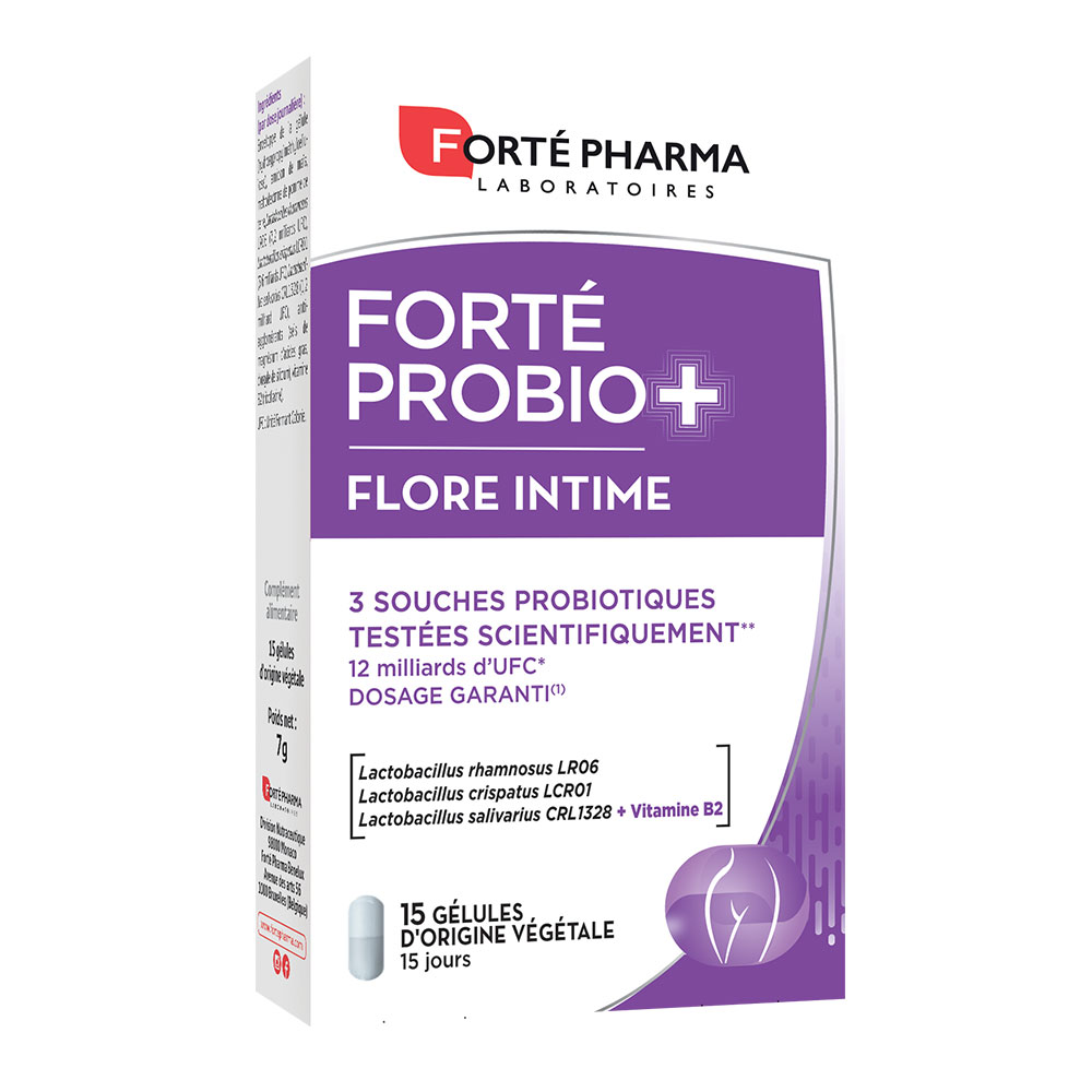 Forté Pharma Forté Probio+ Flora íntima 15 cápsulas