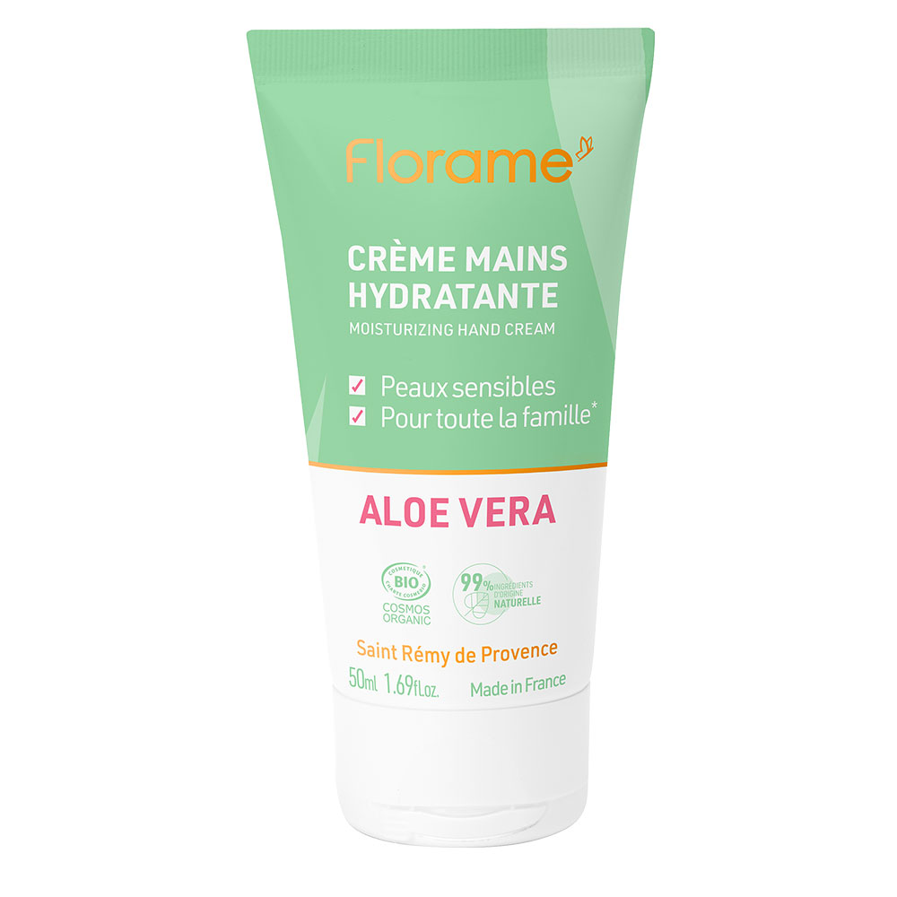 Florame Aloe Vera Crema de manos hidratante 40 ml