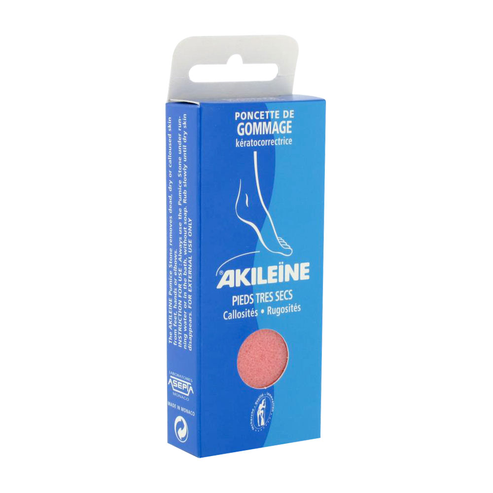Asepta Akileine Piedra Pomez Exfoliante Pies Muy Secos 75ml