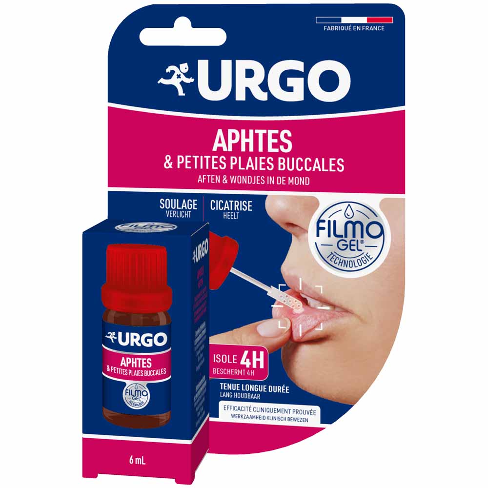 Urgo Filmogel Tratamiento para aftas y pequeñas heridas bucales 6 ml