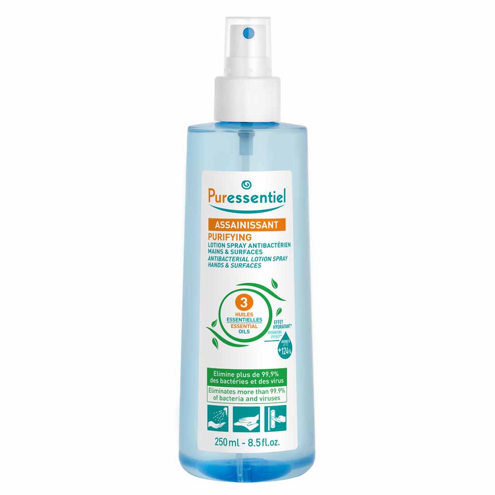 Puressentiel Saneamiento Locion Spray Antibacterias Manos Y Superficies 250 ml