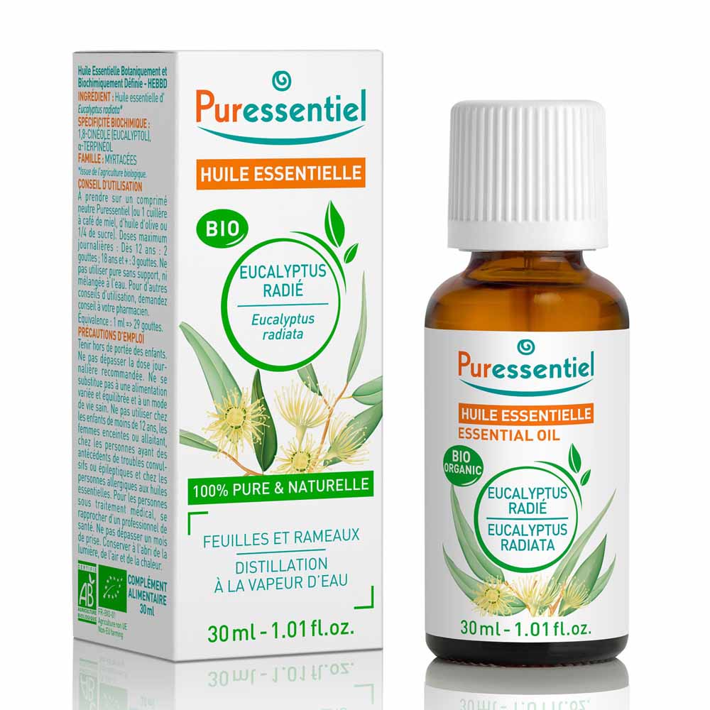 Puressentiel Aceites Esenciales Eucalipto Radié BIO 30 ml