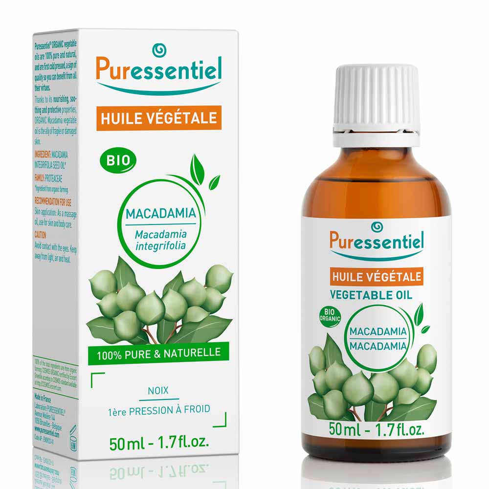 Puressentiel Aceites Vegetales Macadamia ecológica 50 ml