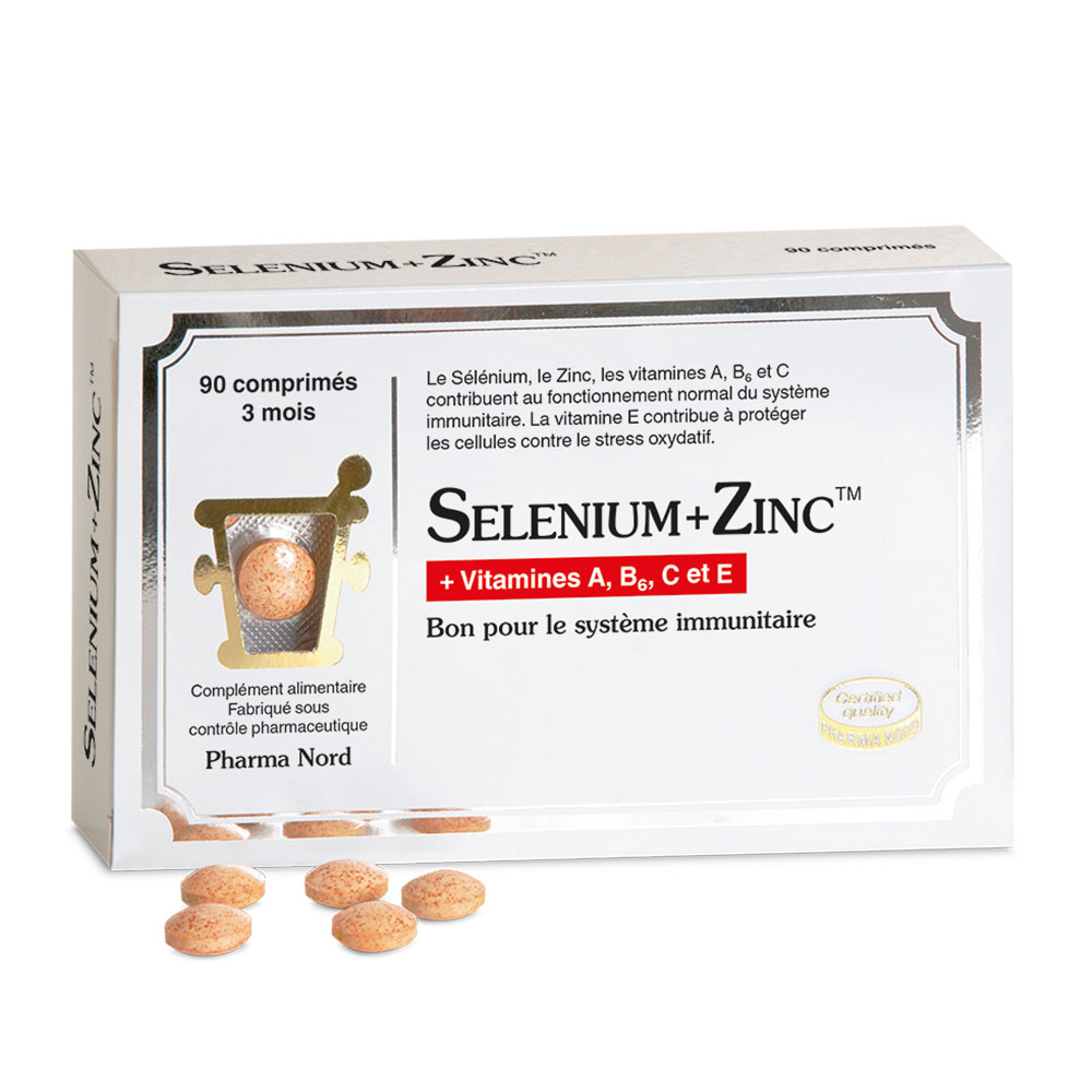 Pharma Nord Selenium+Zinc 90 comprimés