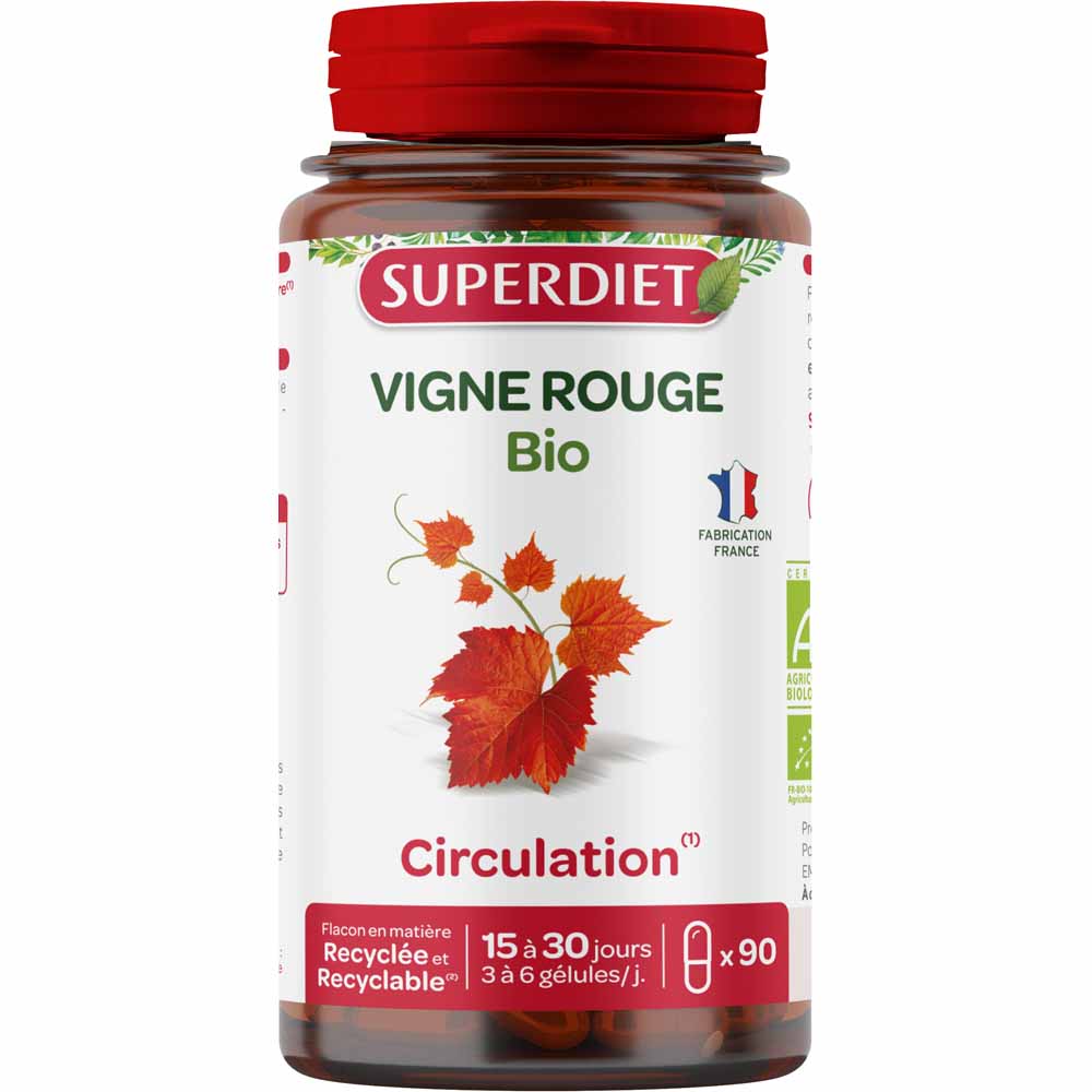 Superdiet Vid Roja 90 Capsulas