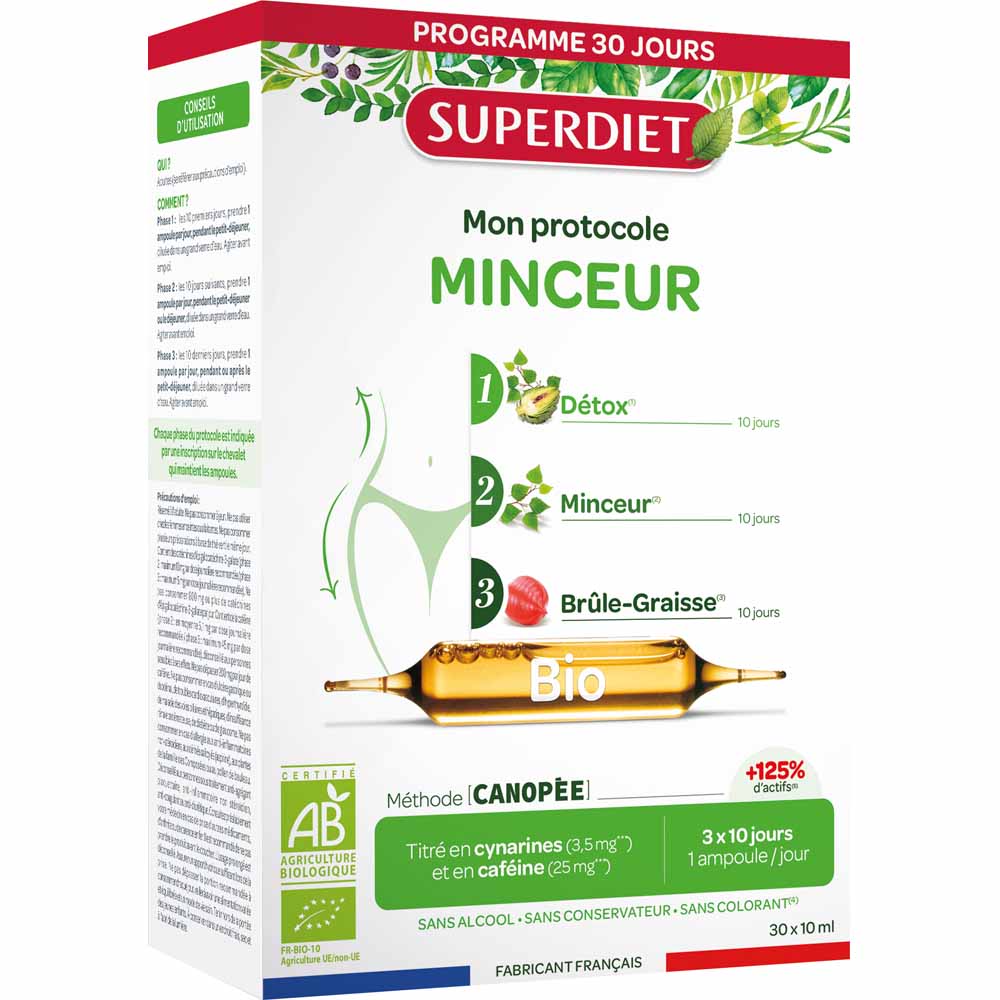 Superdiet Mi protocolo adelgazante bio 30 ampollas