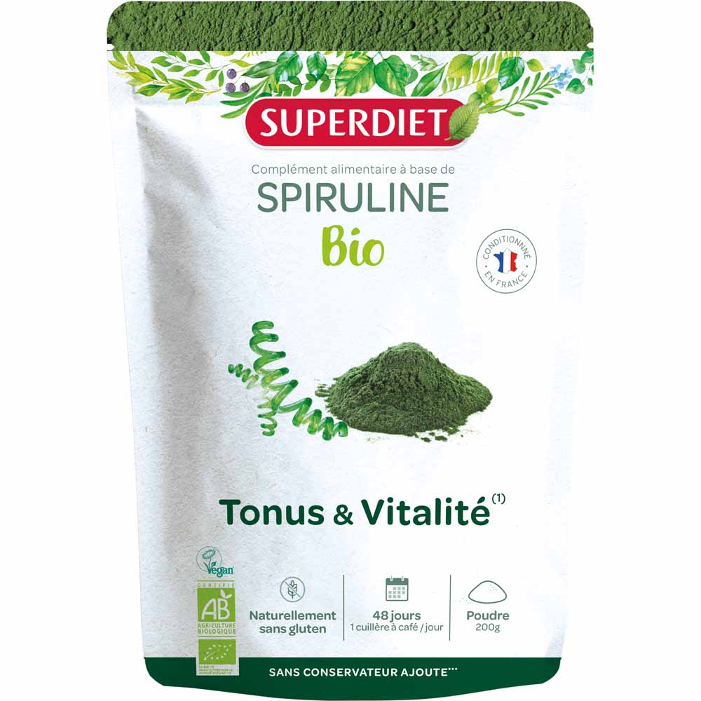 Superdiet Espirulina ecológica 200g
