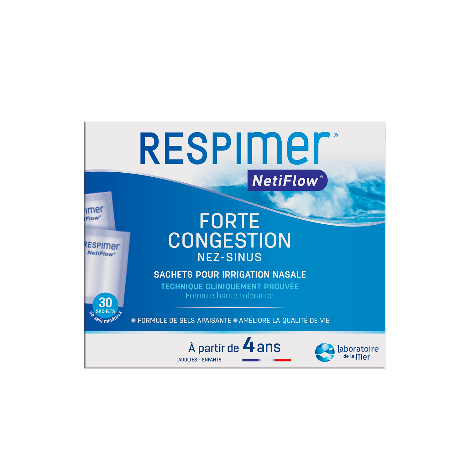 Respimer Bolsitas de irrigación nasal Netiflow x16