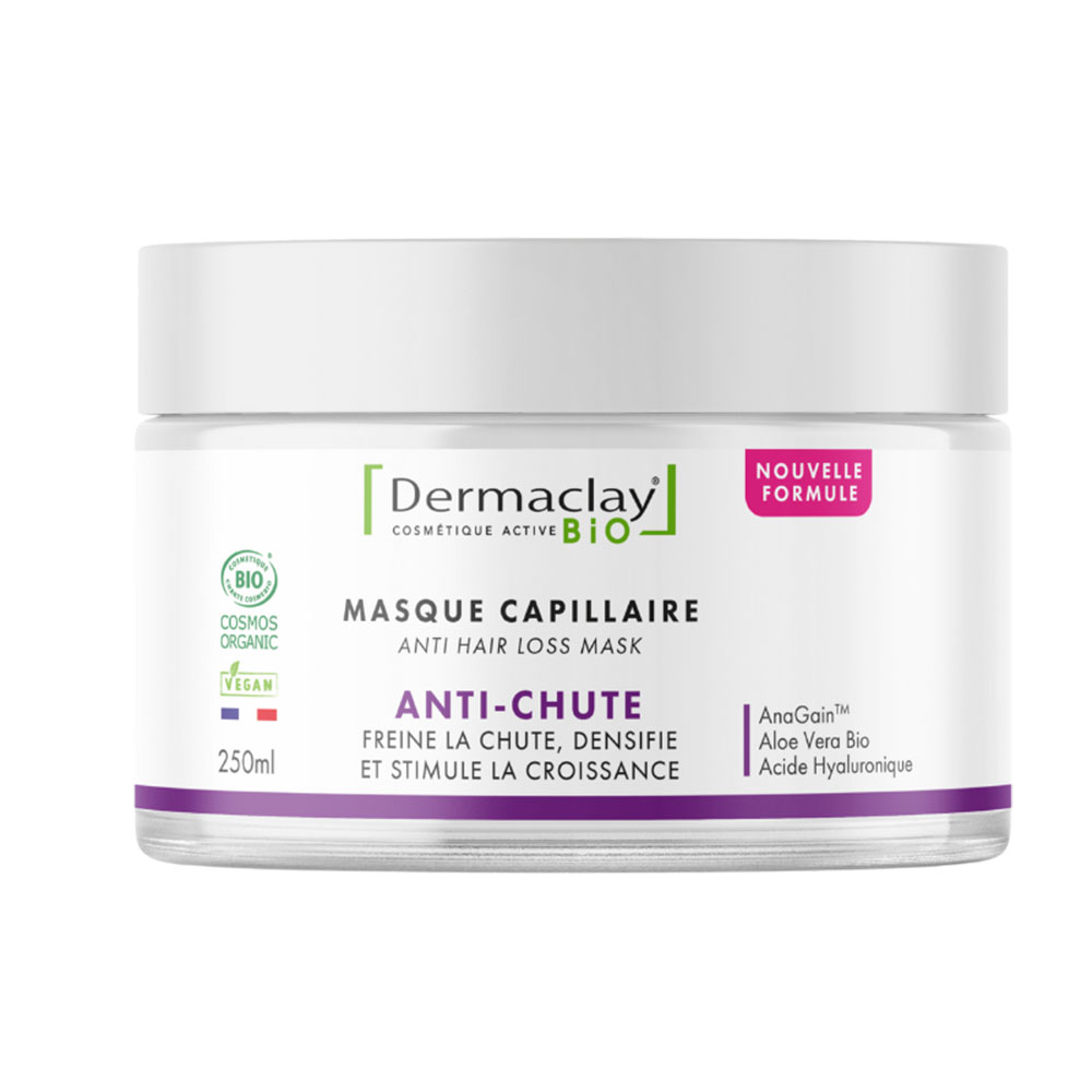 Dermaclay Mascarilla capilar anticaída bio 250 ml