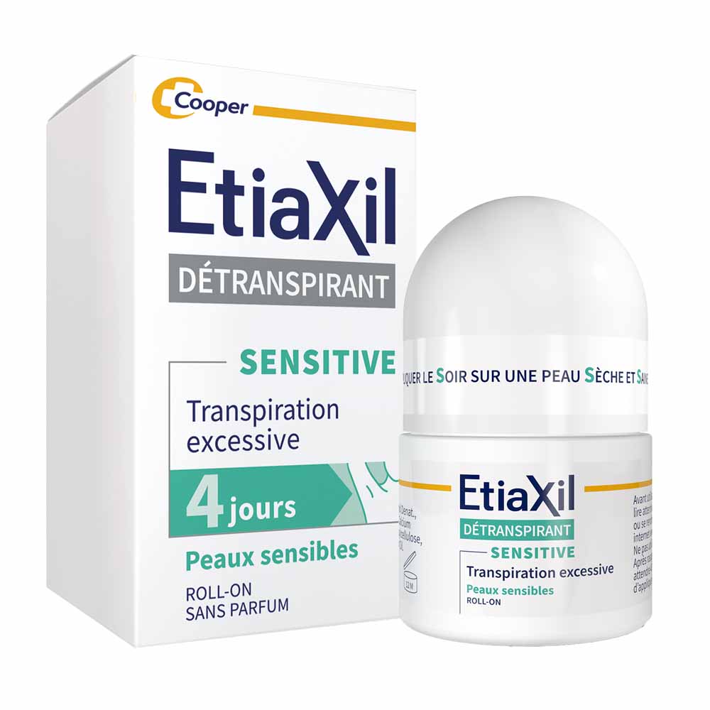 Etiaxil Detranspirante Desodorante roll-on sensitive 4 días piel sensible 15 ml