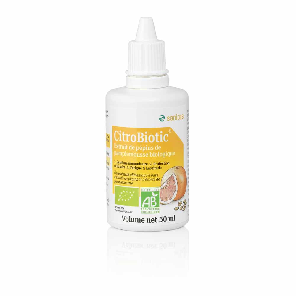 Citrobiotic Extracto de semillas de pomelo con vitamina C bio 50 ml