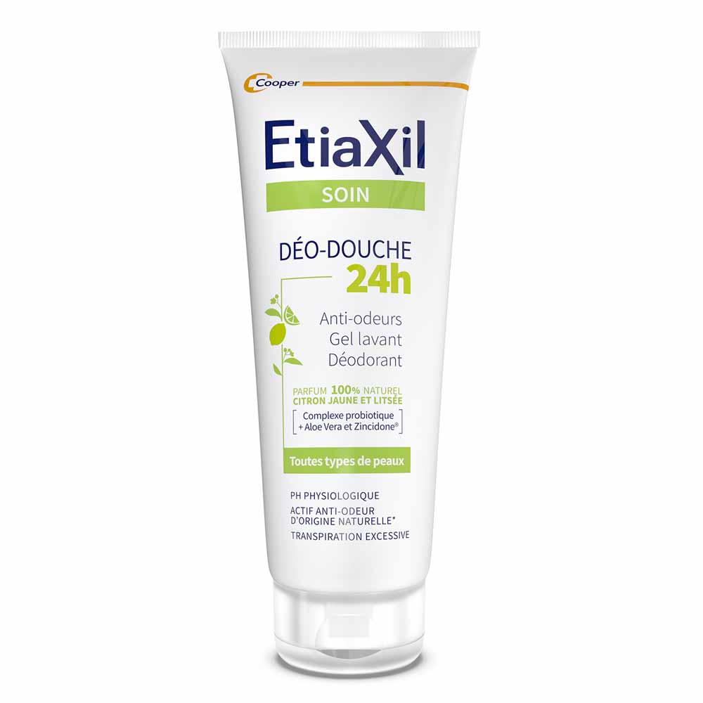Etiaxil Ducha Gel de ducha Citrus 24h para la transpiración excesiva piel sensible 200 ml