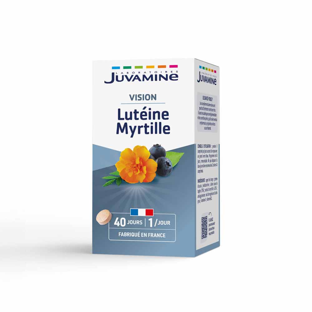 Juvamine Luteína Arándano 40 Comprimidos Salud Ocular
