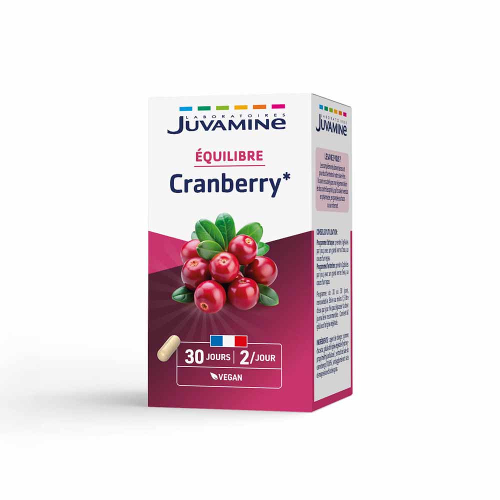 Juvamine Cranberry fórmula concentrada 60 cápsulas