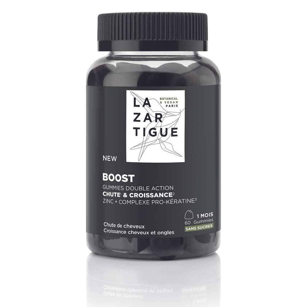 Lazartigue Boost Caída y crecimiento del cabello 60 gummies