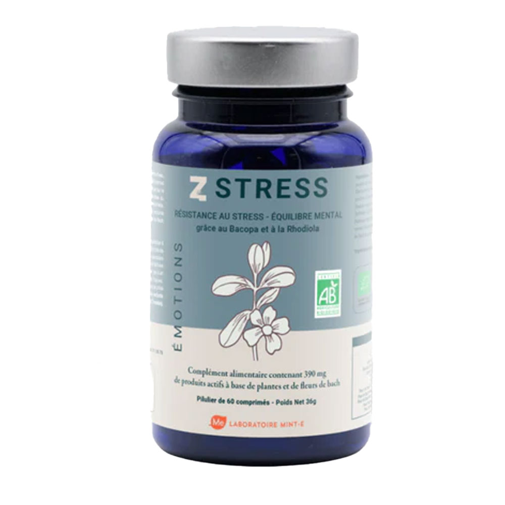 Mint-E Z estrés bio 60 comprimidos