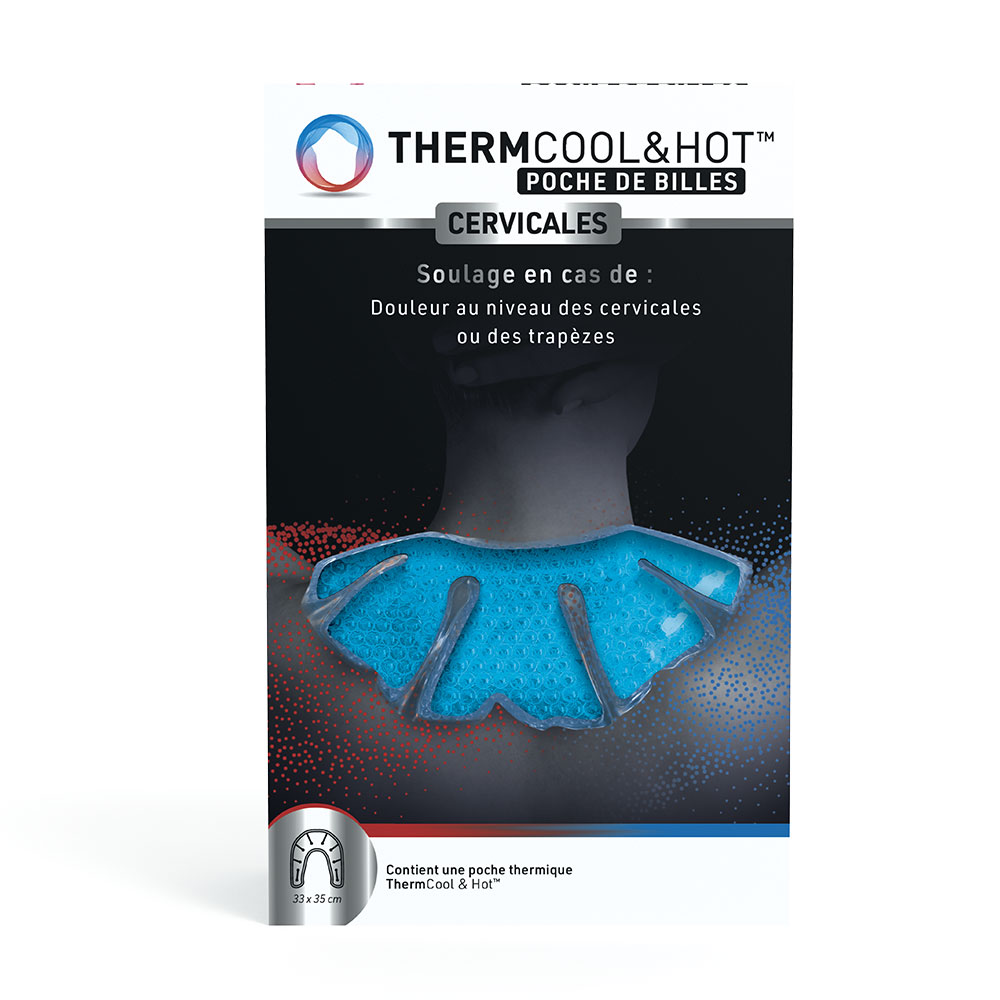 Bausch&Lomb ThermCool&Hot Poche de Billes Cervicales Chaud/Froid