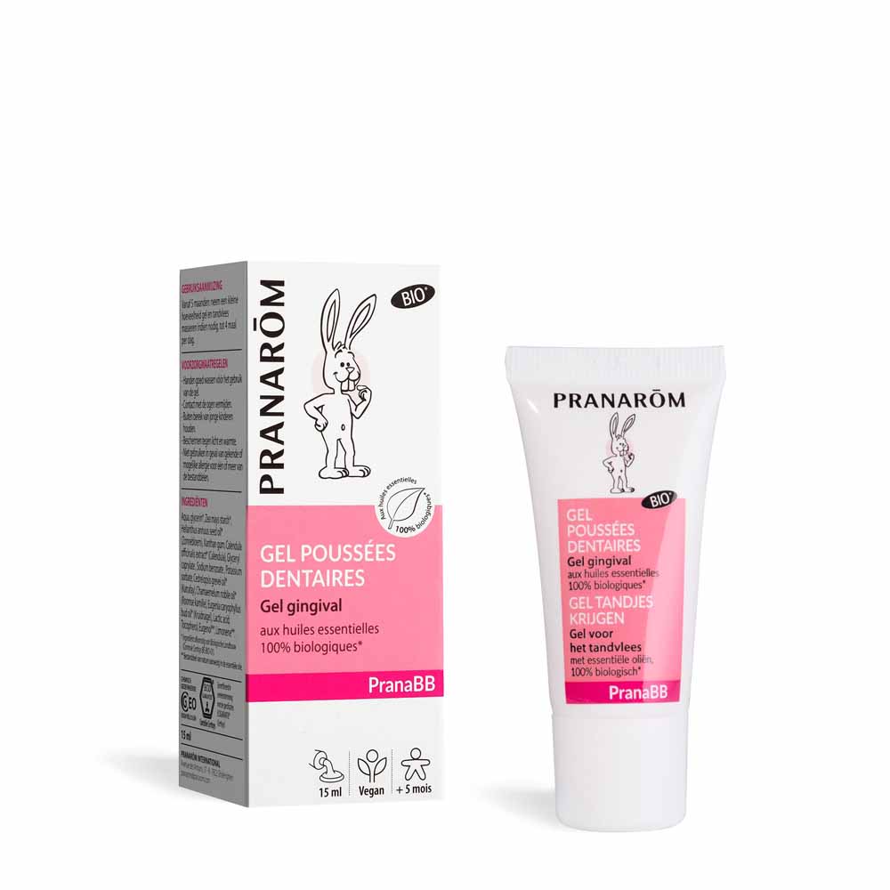 Pranarôm Pranabb Gel Gingival Crecimiento Primeros Dientes 15ml