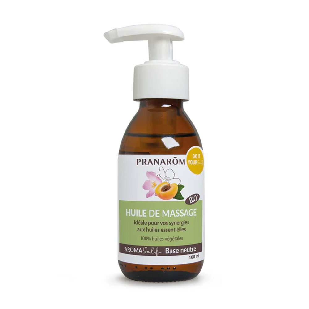 Pranarôm Aromaself Aceite de Masaje Neutro Bio Hule Vegetal 100 ml